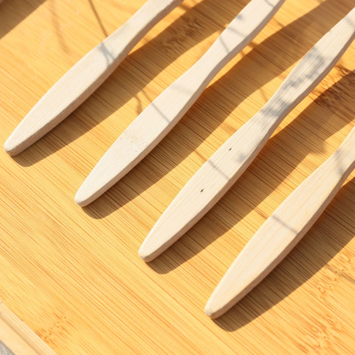 Eco Bamboo Toothbrush Set – 4 Soft Bristle Brushes for Natural Oral Care