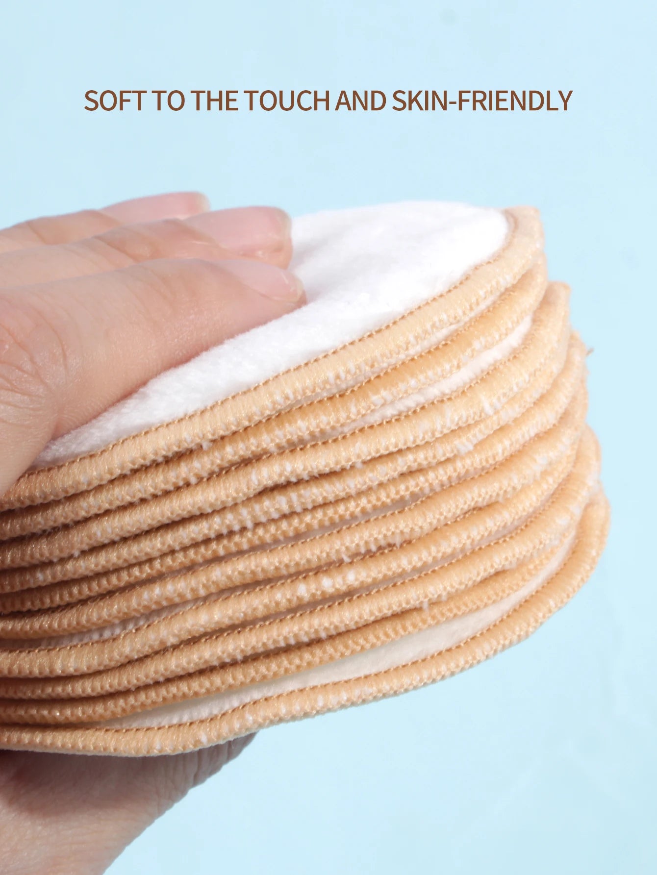 Reusable Makeup Remover Pads with Eco Box – 10-Pack Washable Rounds - primenovagoods.com