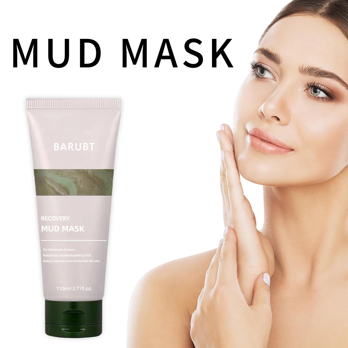 Natural Mud Facial Mask – Calming, Exfoliating & Hydrating for Smooth, Balanced Skin - primenovagoods.com