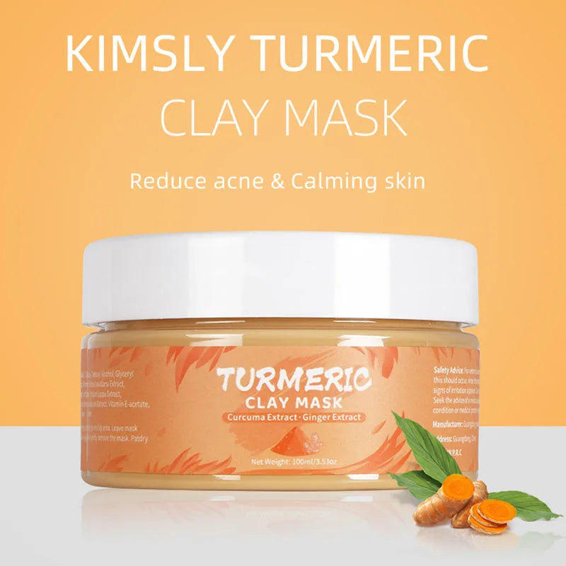 Natural Clay Face Mask – Hydrating, Calming & Purifying (Available in Turmeric, Green Tea or Avocado) - primenovagoods.com