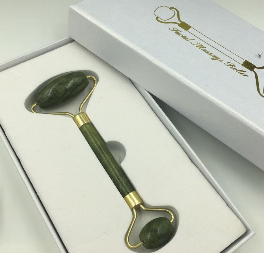 Premium Jade Facial Roller in Gift Box – Relaxing & Toning Massage Tool - primenovagoods.com