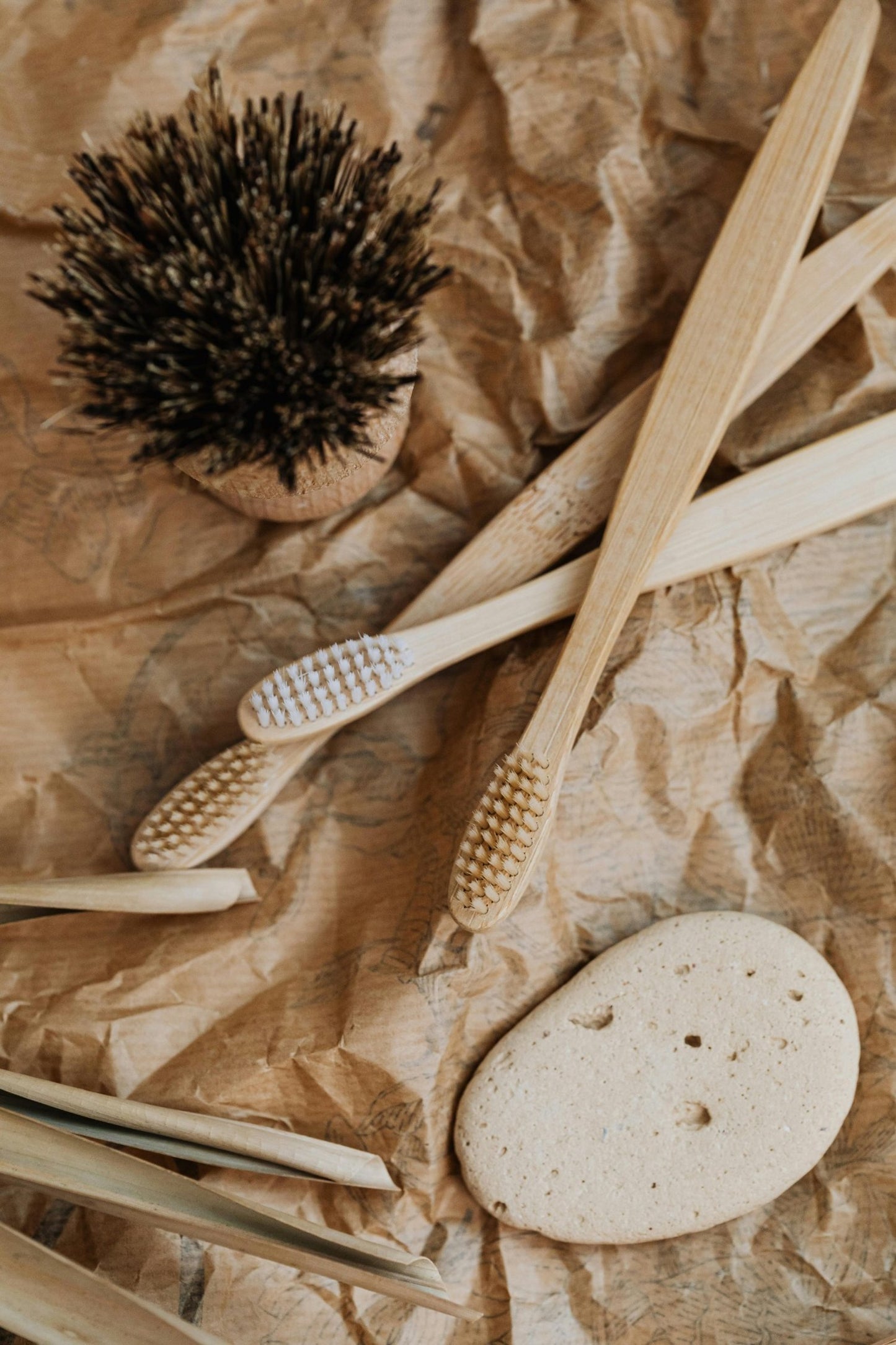 Eco Bamboo Toothbrush Set – 4 Soft Bristle Brushes for Natural Oral Care