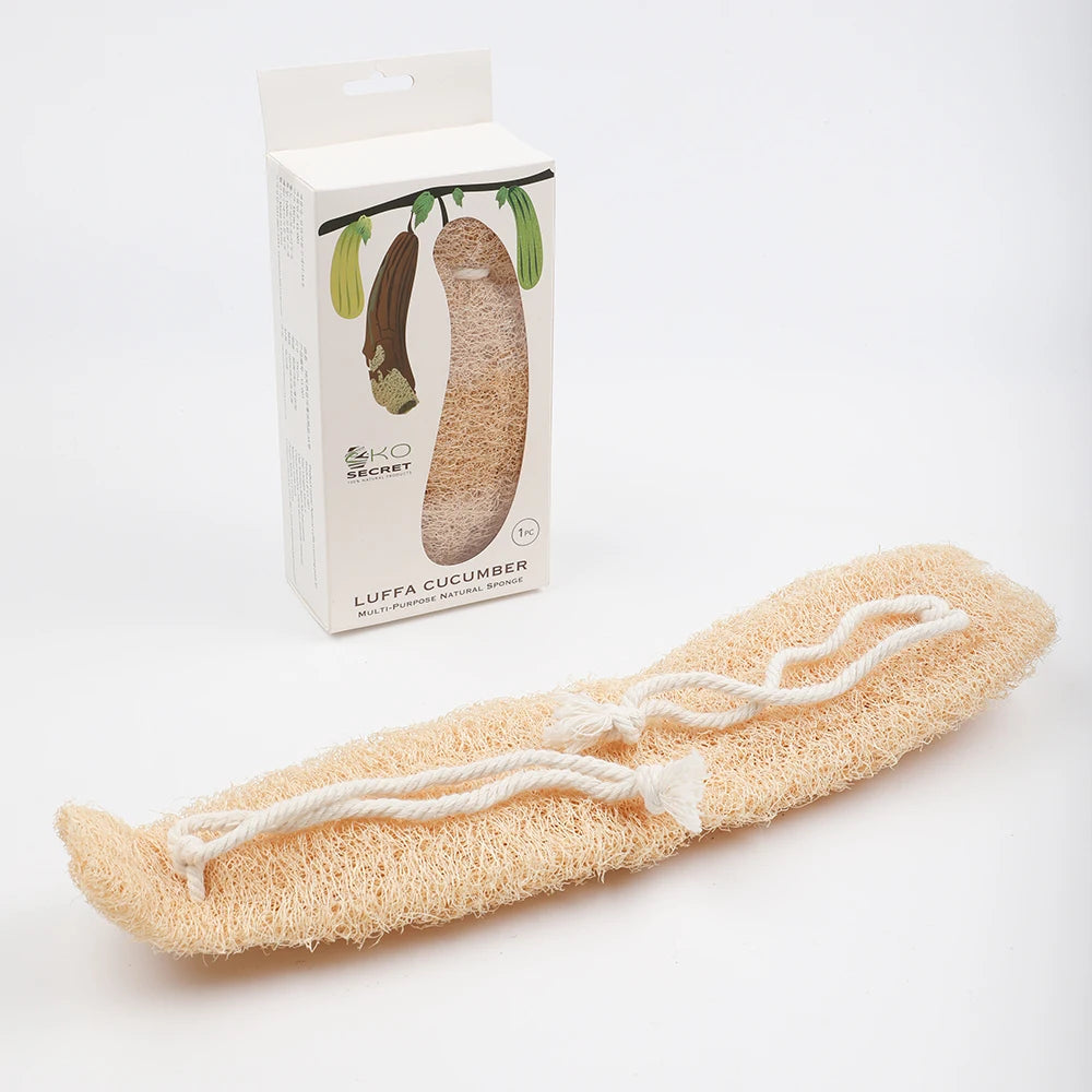 Eco Loofah Duo Pack – Natural Exfoliating Sponge (15CM) - primenovagoods.com
