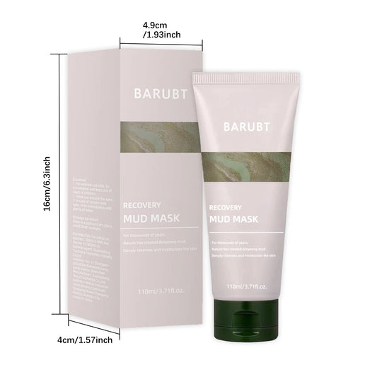 Natural Mud Facial Mask – Calming, Exfoliating & Hydrating for Smooth, Balanced Skin